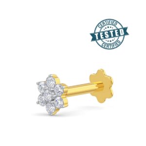 alibd ali bd 7 Stone Nosepin