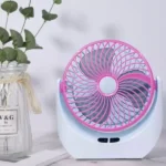 Table Fan with LED Light JY-1880