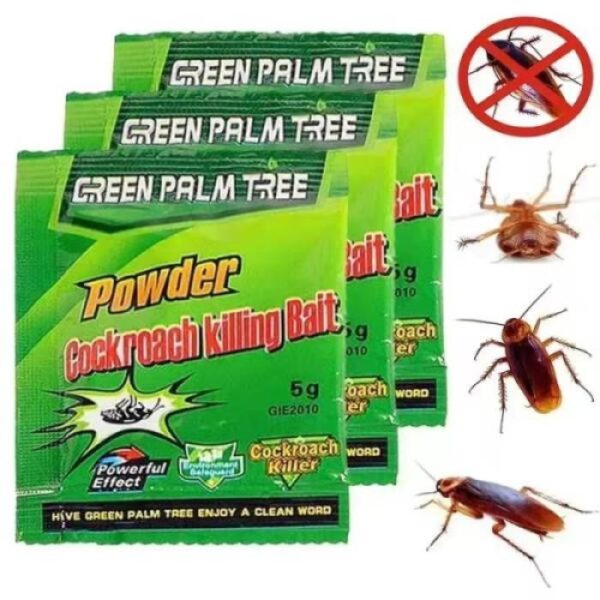 Cockroach Killing Bait Powder (5 pcs) - Ali BD
