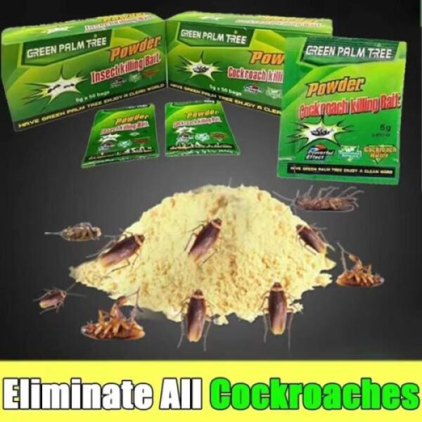 Cockroach Killing Bait Powder (5 pcs) - Ali BD