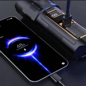 X-55 LED Multi-function Flashlight with Power Bank