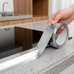 Aluminium foil tape roll for household repair