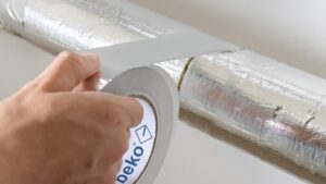 Waterproof aluminium foil tape for leak repair